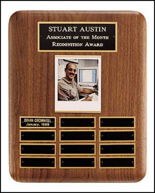 Perpetual Photo Plaque with 12 Plates (10 1/2"x13")